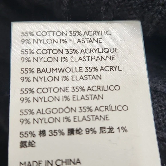 ANTHROPOLOGIE RIBBED KNIT SKIRT, Black, Women's 1X - Picture 9 of 9